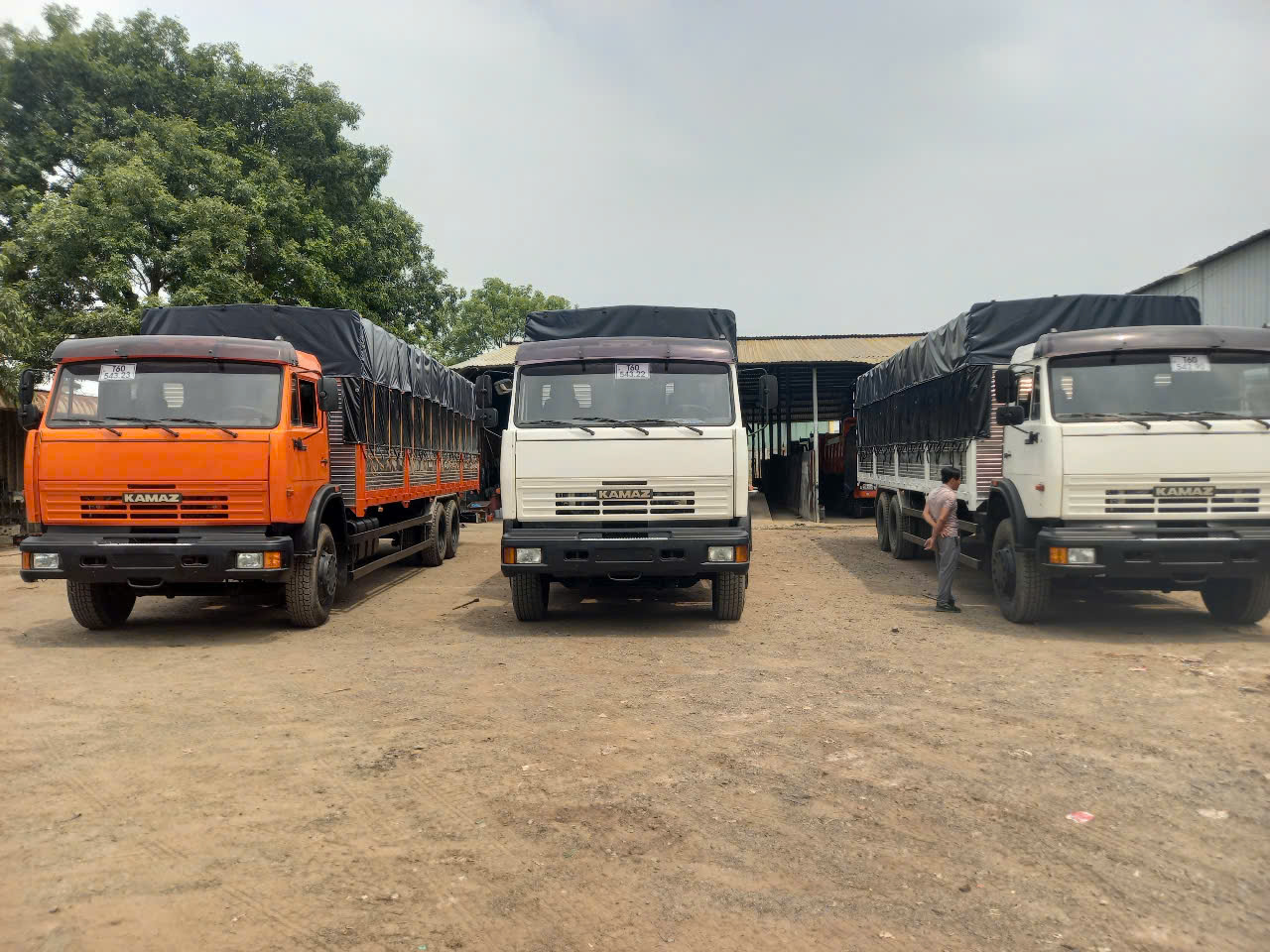 XE KAMAZ GA CƠ - XE TẢI - XE BEN GIÁ THANH LÝ TỒN KHO